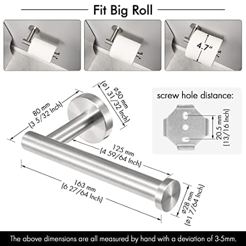 KES SUS304 Stainless Steel Toilet Paper Holder, A2175S12-2