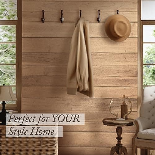 Rustic Antique Black Cast Iron Coat Hooks (5 Pack)