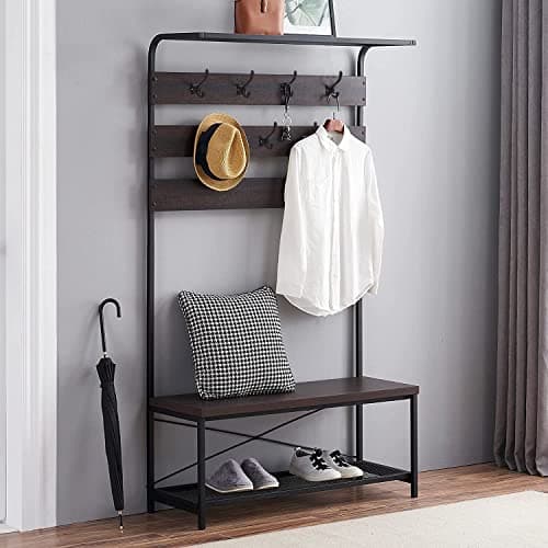 Ambipolar Vintage Black Wall Hooks, Modern Farmhouse Decor, Heavy Duty Hooks