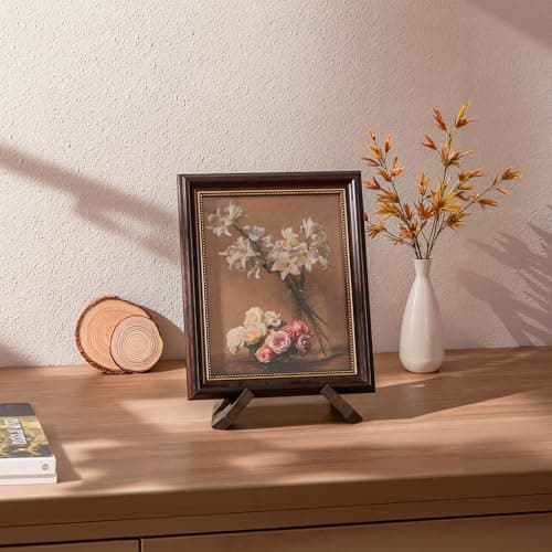 6.5 Inch Decorative Plate Stand & Picture Frame Holder