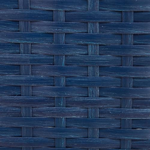 Sunjoy Aluminum Frame Pool Towel Valet with 2-Tier Shelves & Large Wicker Storage Basket, Grey — Navy