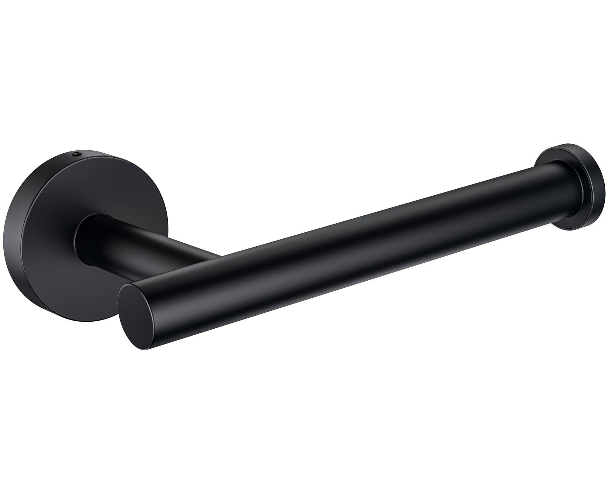 Wall Mount Toilet Paper Holder for Mega Roll - Matte Black Stainless Steel