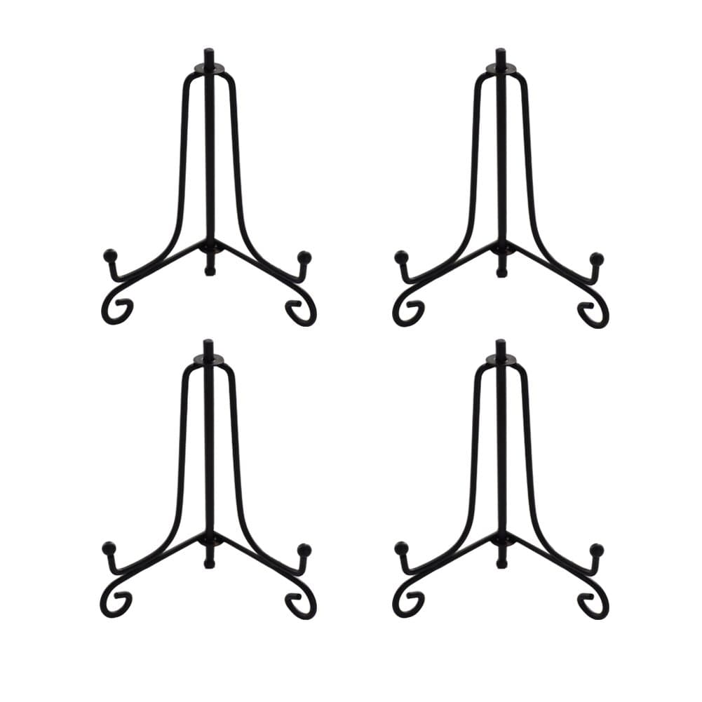 Artliving Black 3.5 Inch Mini Cookie Holder Display Easels (4 pack)