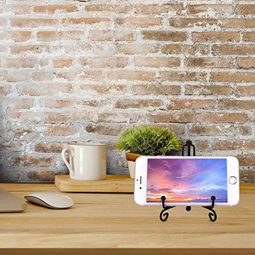 Teamkio 4 Pack Improved Anti-Slip 4 Inch Plate Display Stand