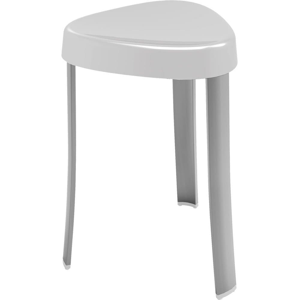 Better Living Products Rust-Proof Aluminum Legs 70060 Spa Seat Shower Stool, White