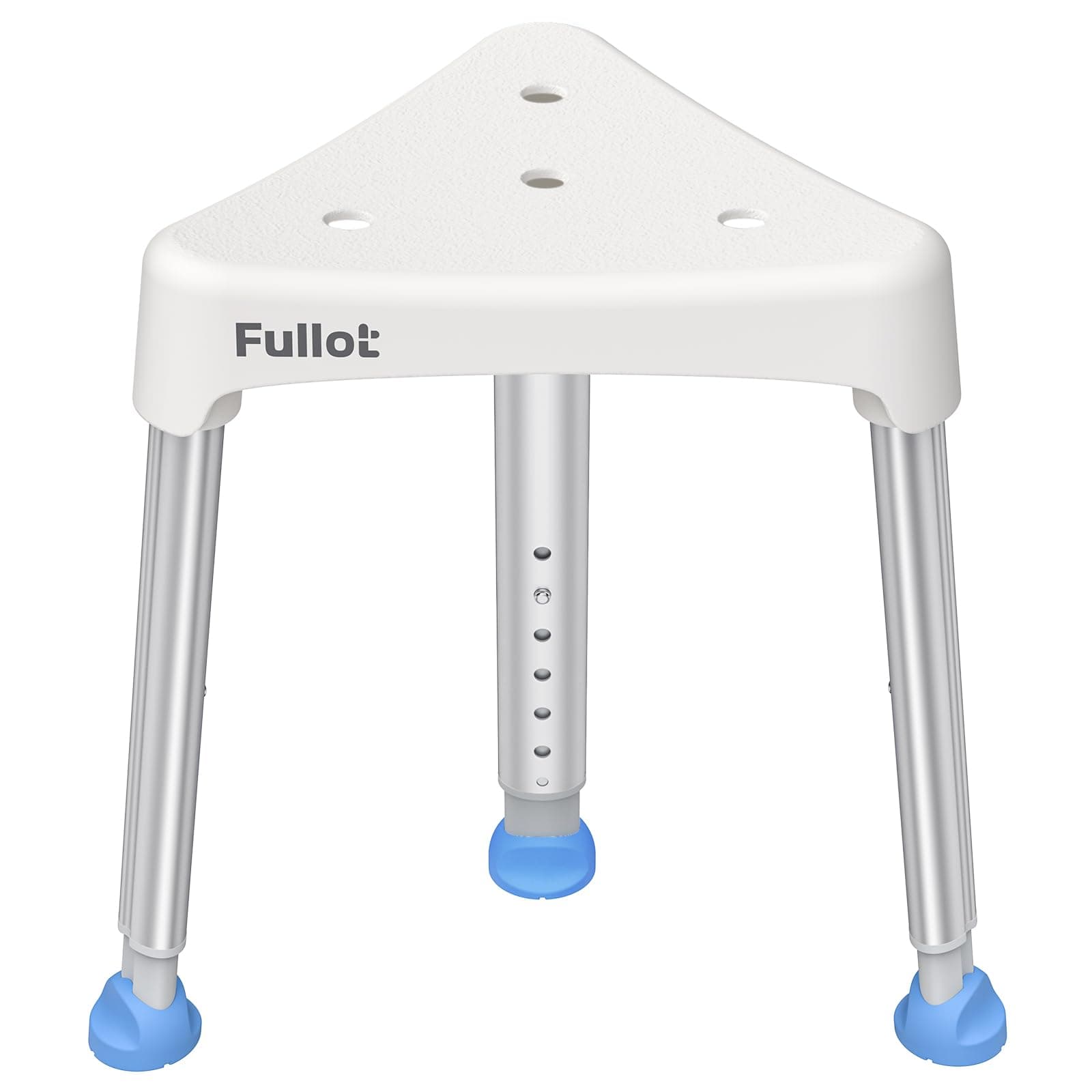 Elderly and Disabled Adjustable Shower Stool, 400 lbs Capacity, Non-Slip Bathtub Chair