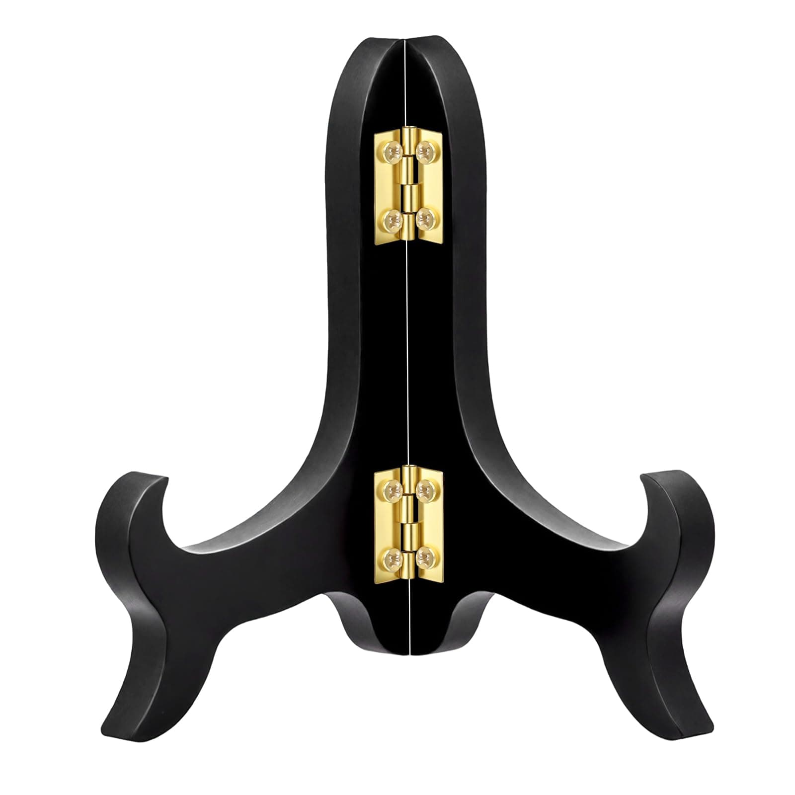 Vin Beauty 4 Inch Black Wooden Display Stand for Pictures and Artwork