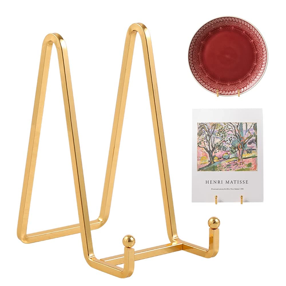 Plate Holder Easel Display Stand - 2 Pack