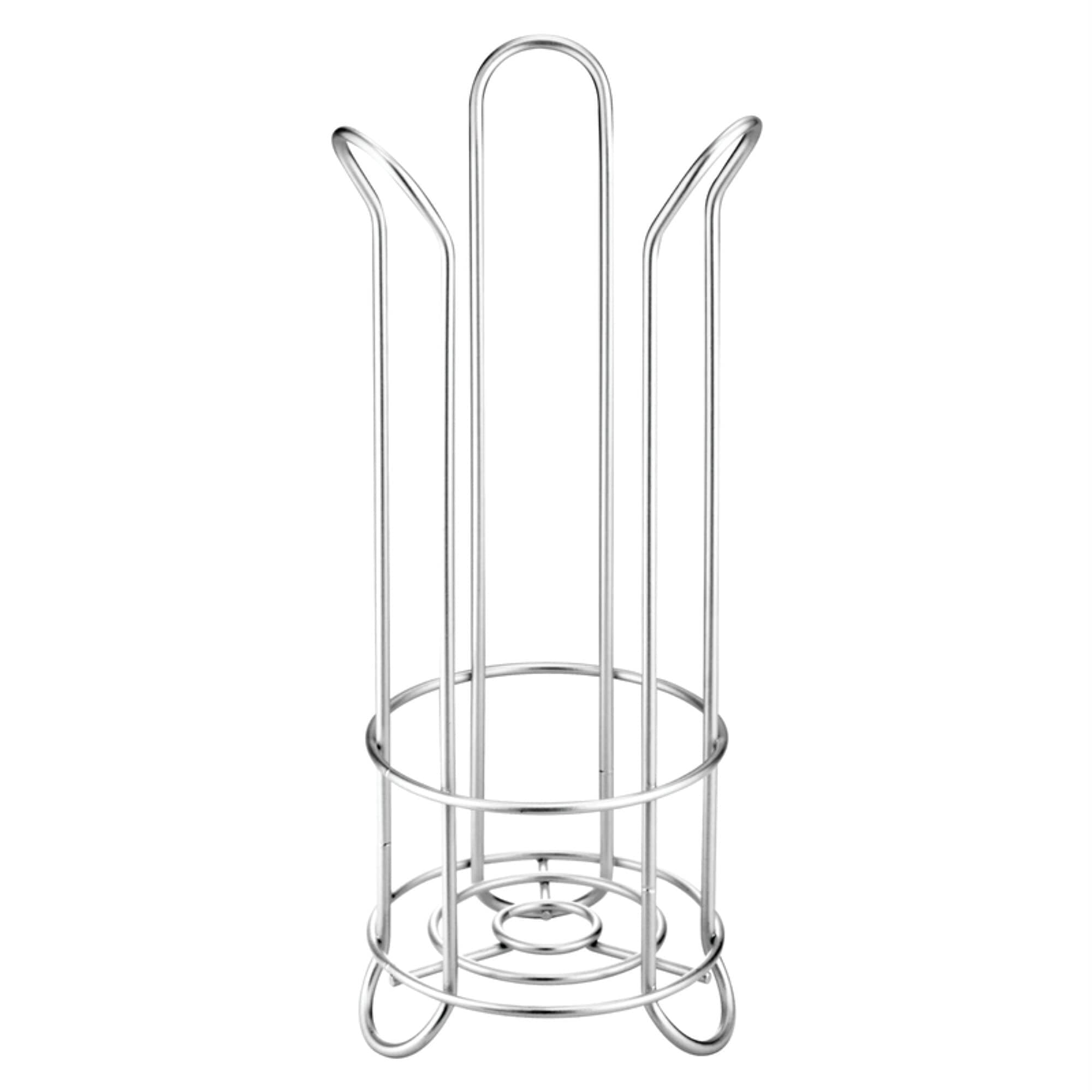 iDesign Classico Metal Toilet Paper Holder - 3 Roll Capacity, Silver