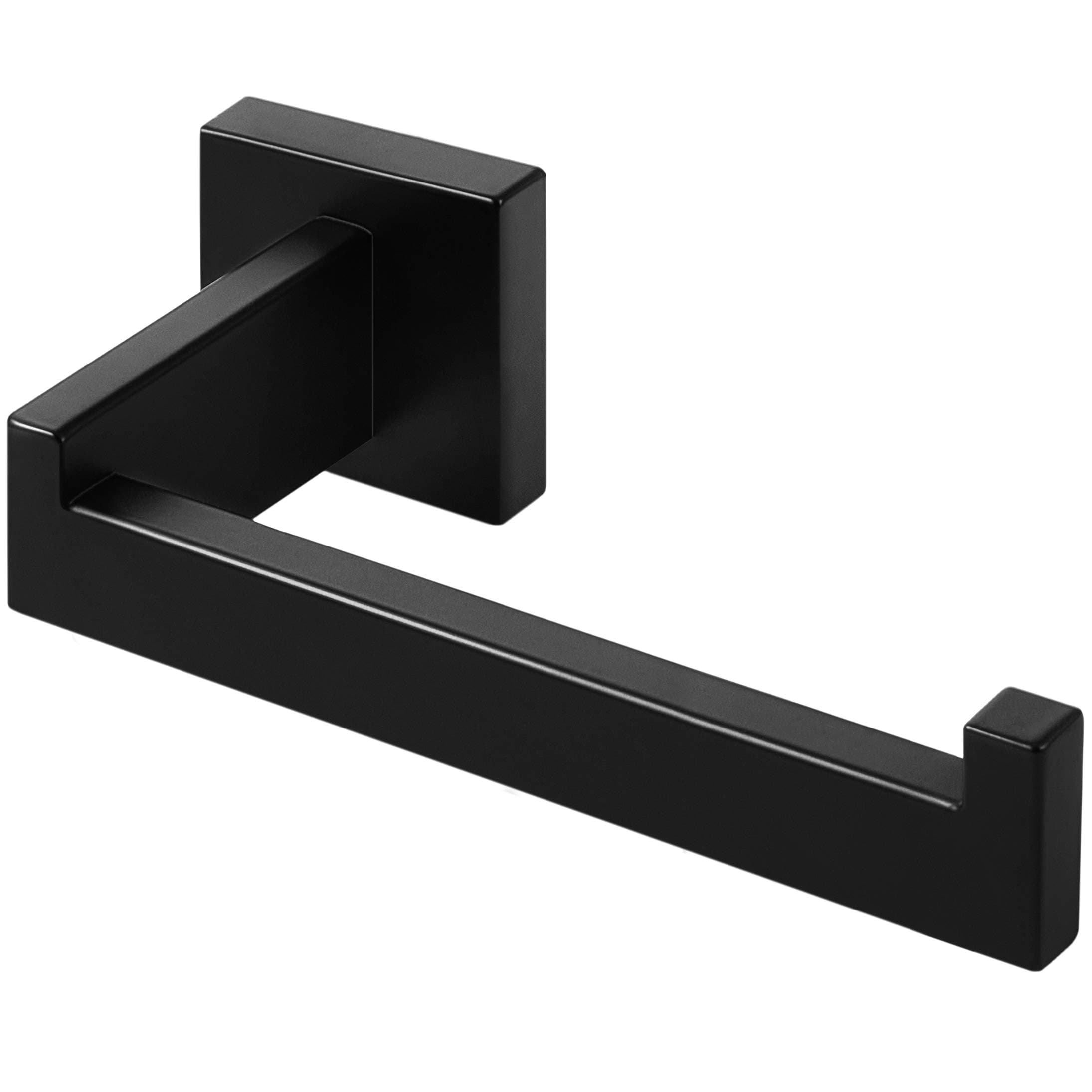 Matte Black Wall Mount Toilet Paper Holder for Bathroom