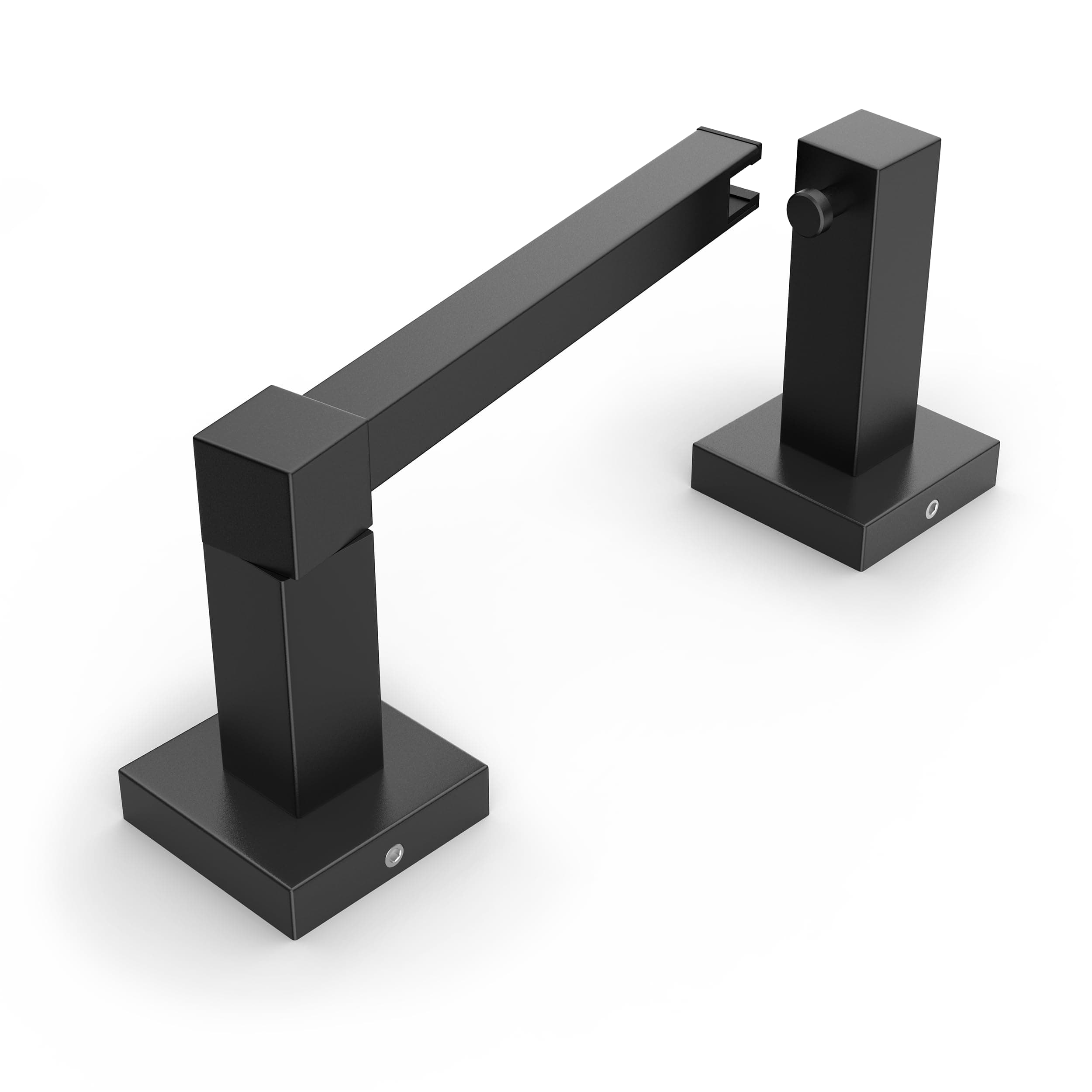 Black Stainless Steel Toilet Paper Holder for Bathroom Wall Mount