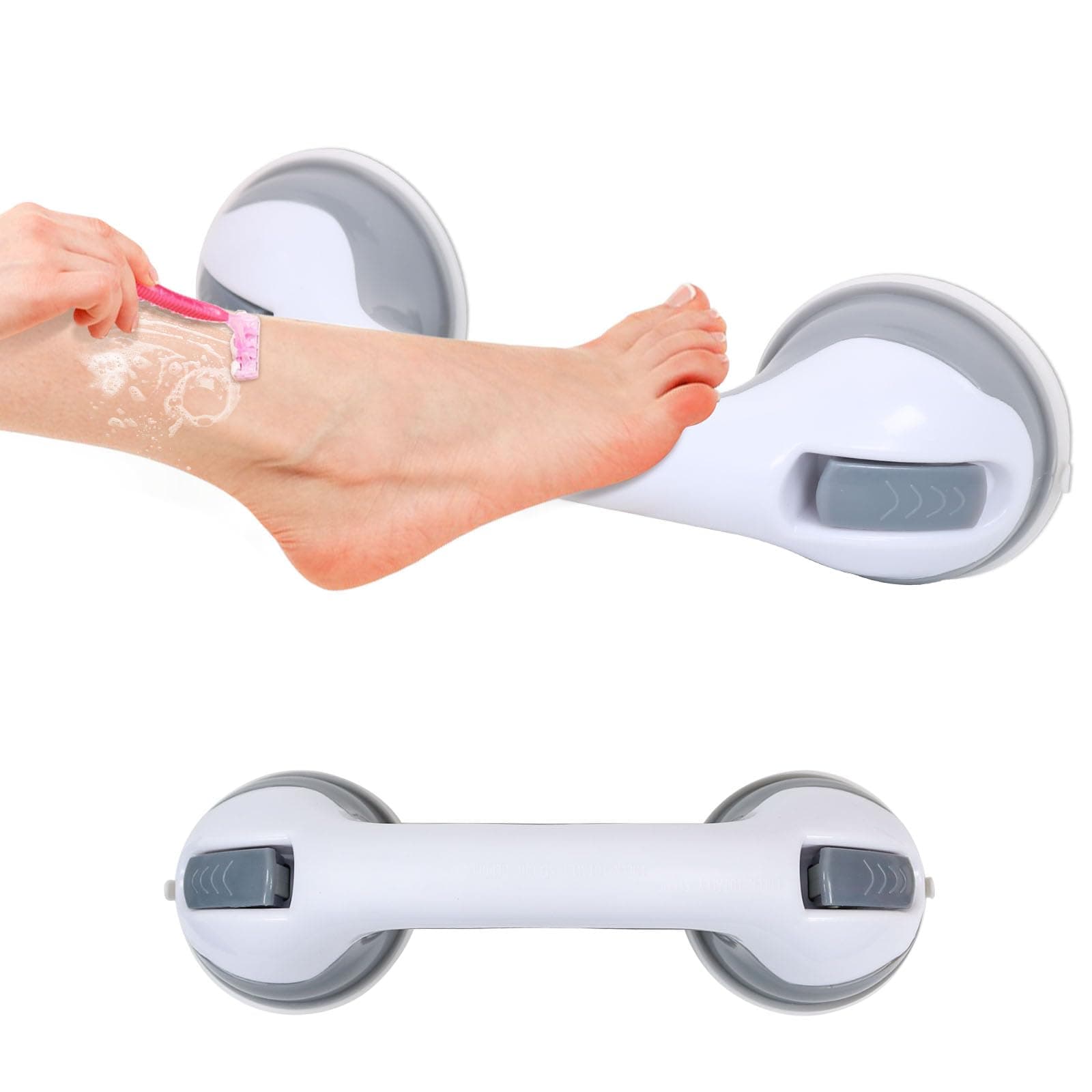OWIIZI Wall Mount Shower Stool with Double Suction Cup