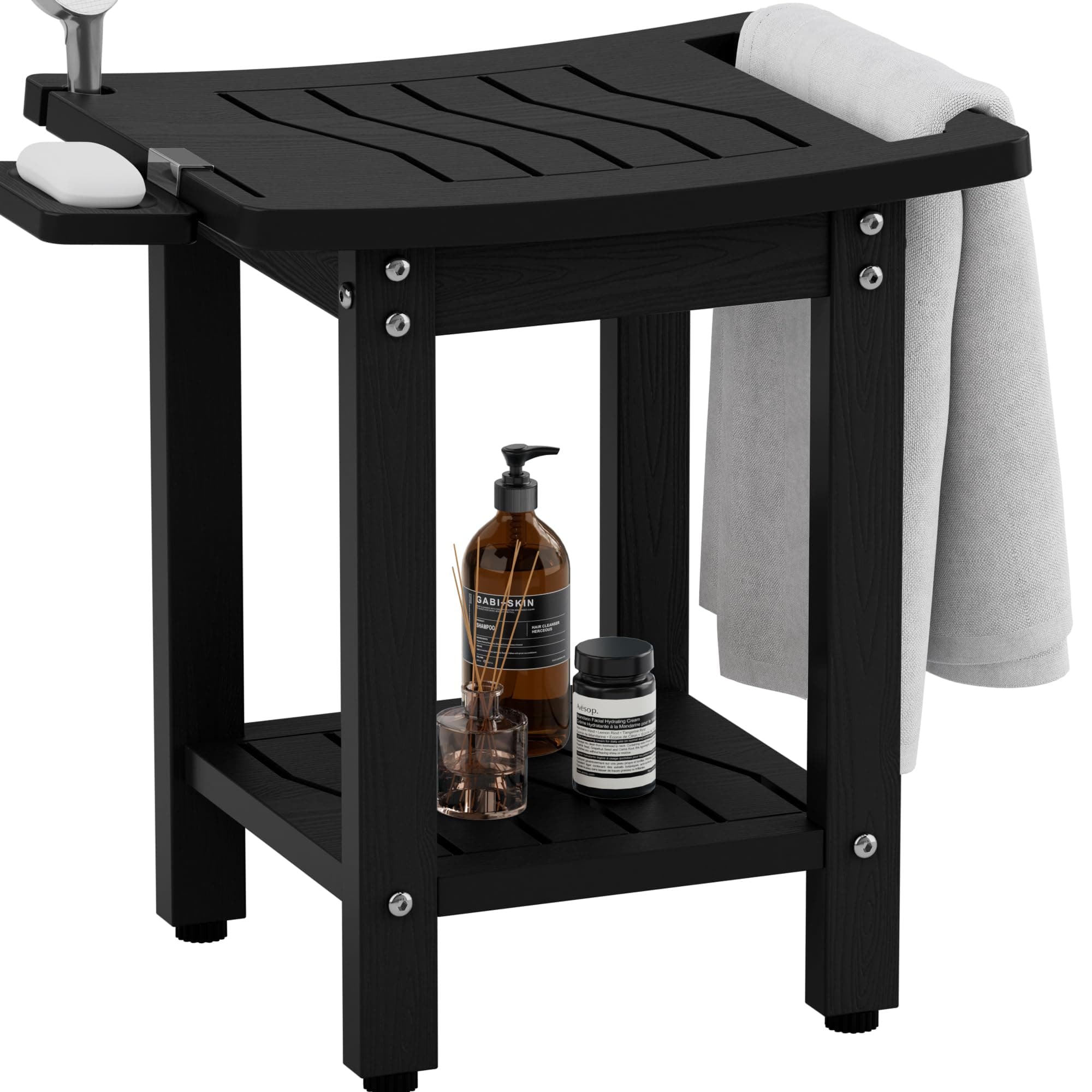 YEFU Waterproof Shower Bench for Adults and Seniors
