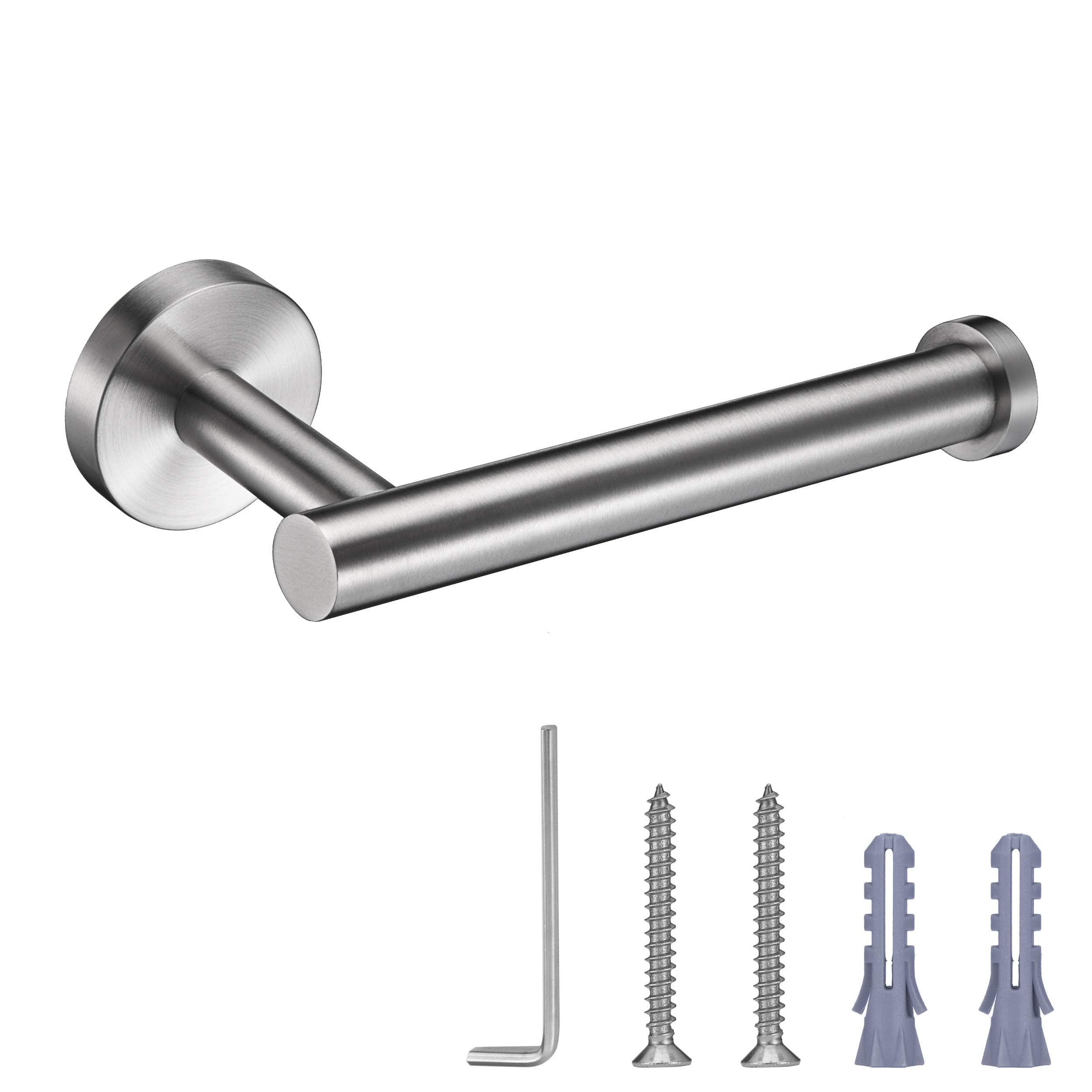 SUS304 Stainless Steel Nolimas Brushed Nickel Toilet Paper Holder