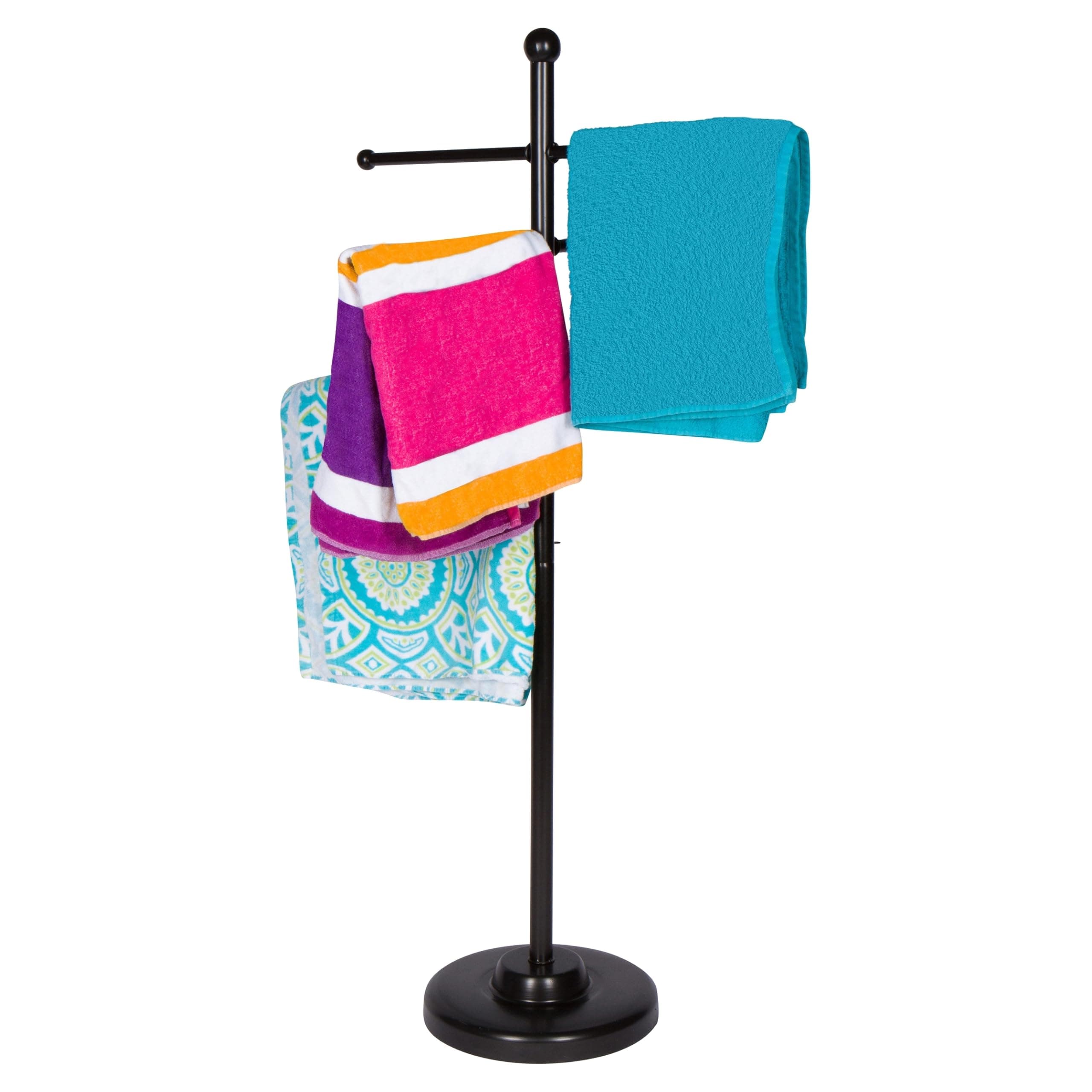 Trademark Innovations 50" Black Pool and Spa Towel Rack